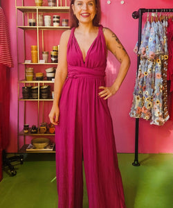 INFINITY JUMPSUIT - VIOLET