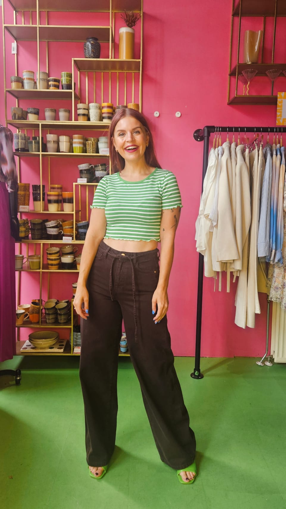 NÜMPH | BROOKLYN SOLID JEANS - BLACK COFFEE