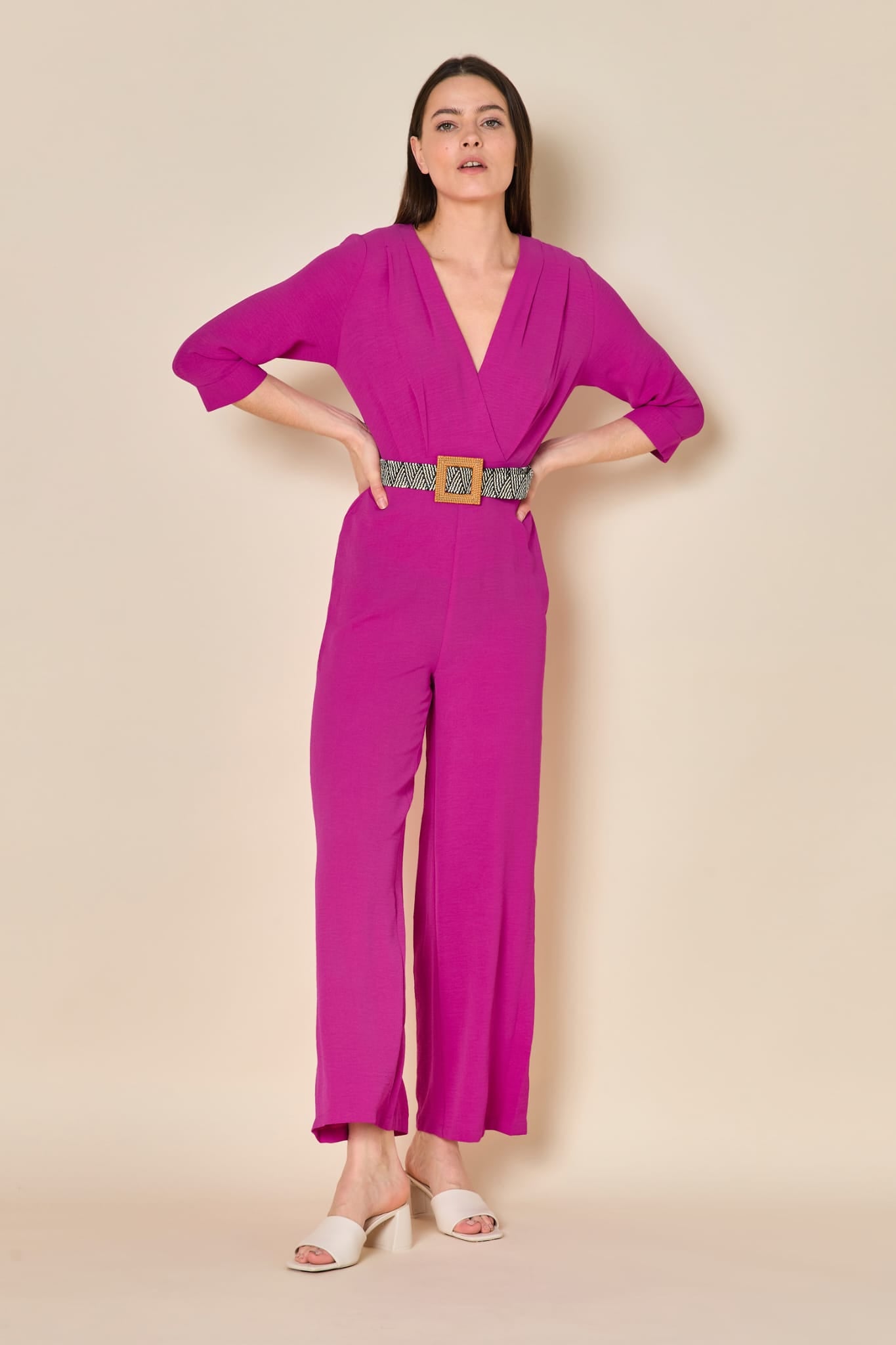 LIORA JUMPSUIT - PURPLE