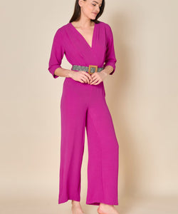 LIORA JUMPSUIT - PURPLE