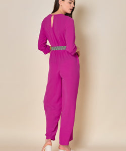 LIORA JUMPSUIT - PURPLE
