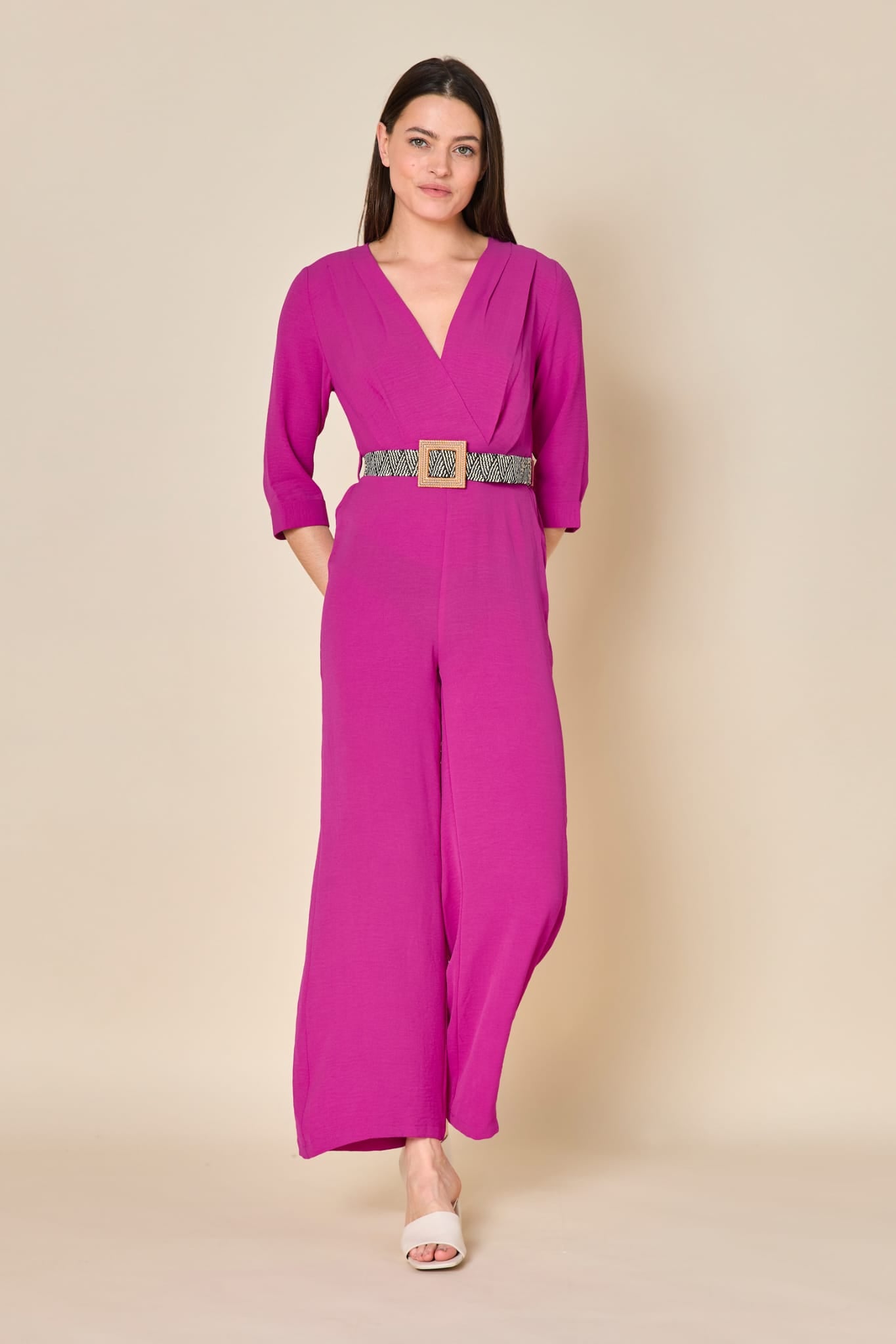 LIORA JUMPSUIT - PURPLE