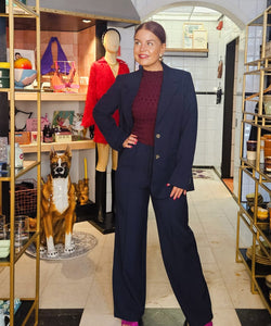 Y.A.S | REEMAJ HW PANTS - NAVY BLAZER
