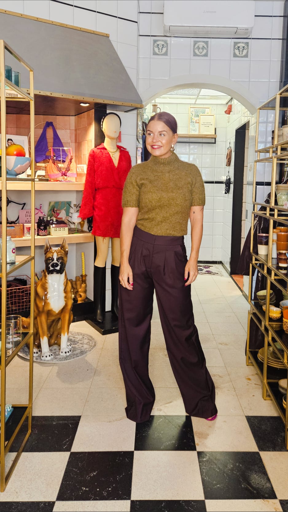 HARPER & YVE | SADIE PANTS - DARK FUDGE