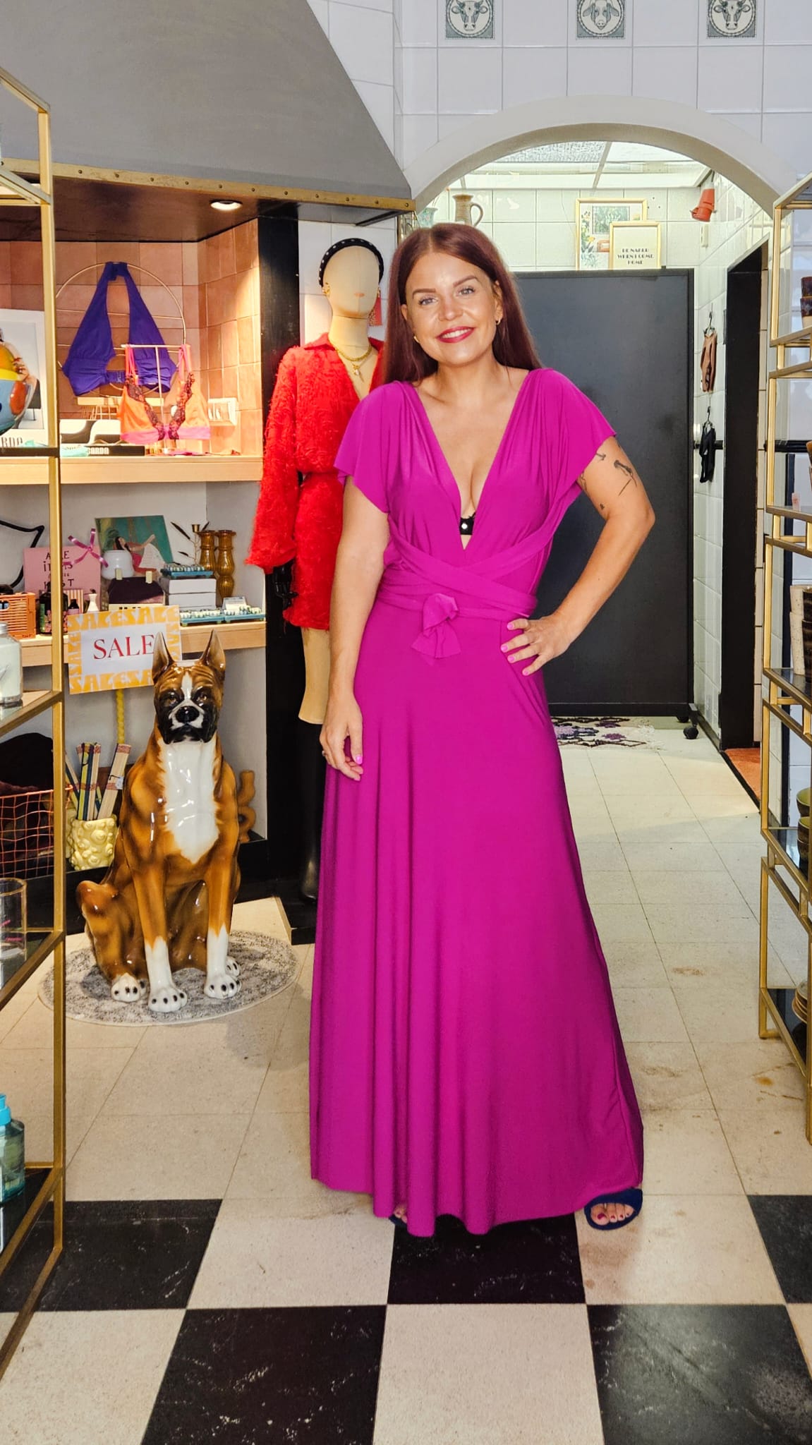 INFINITY DRESS - VIOLET