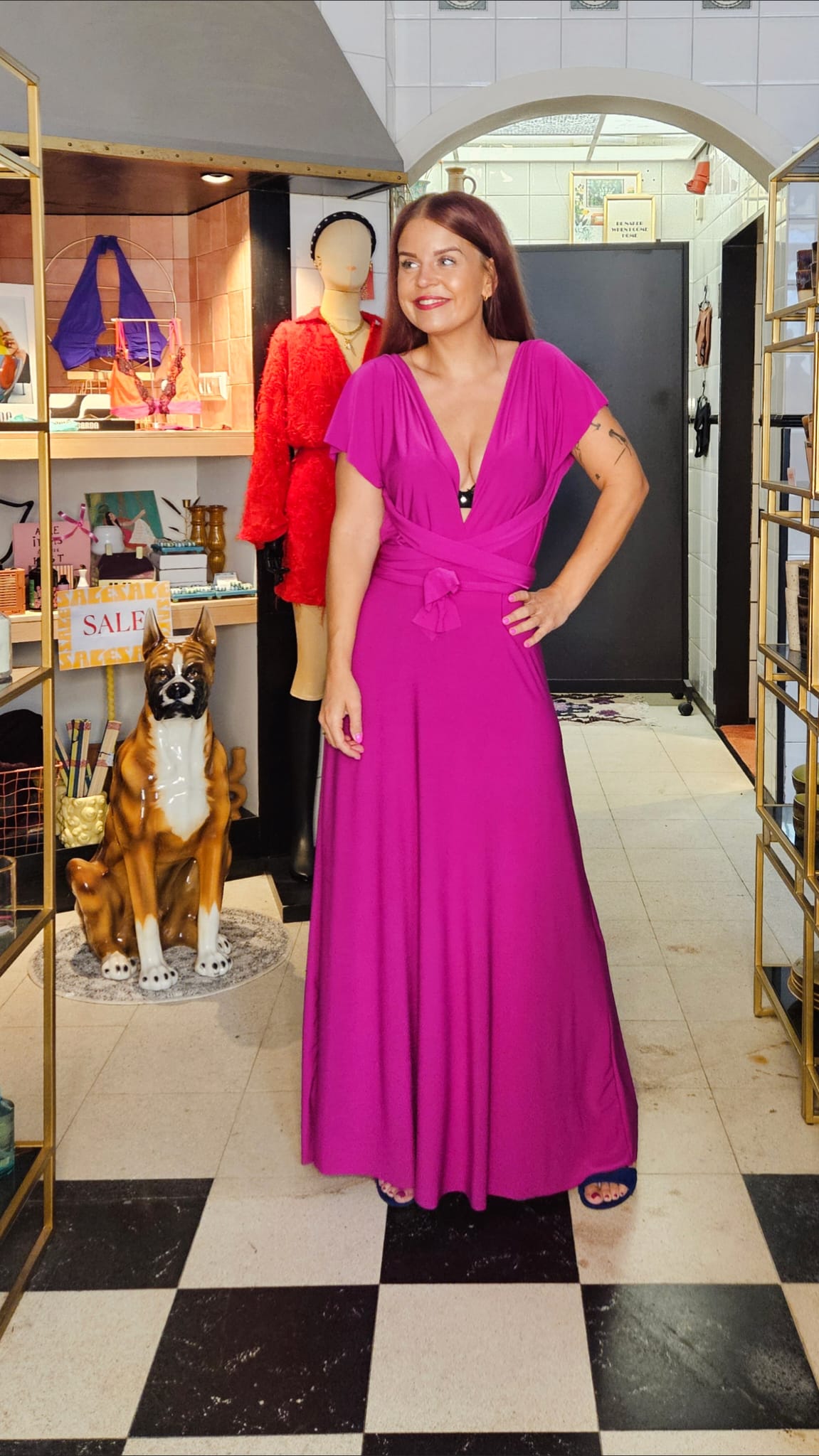 INFINITY DRESS - VIOLET