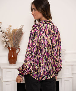 VALERIE BLOUSE - PURPLE