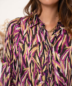 VALERIE BLOUSE - PURPLE