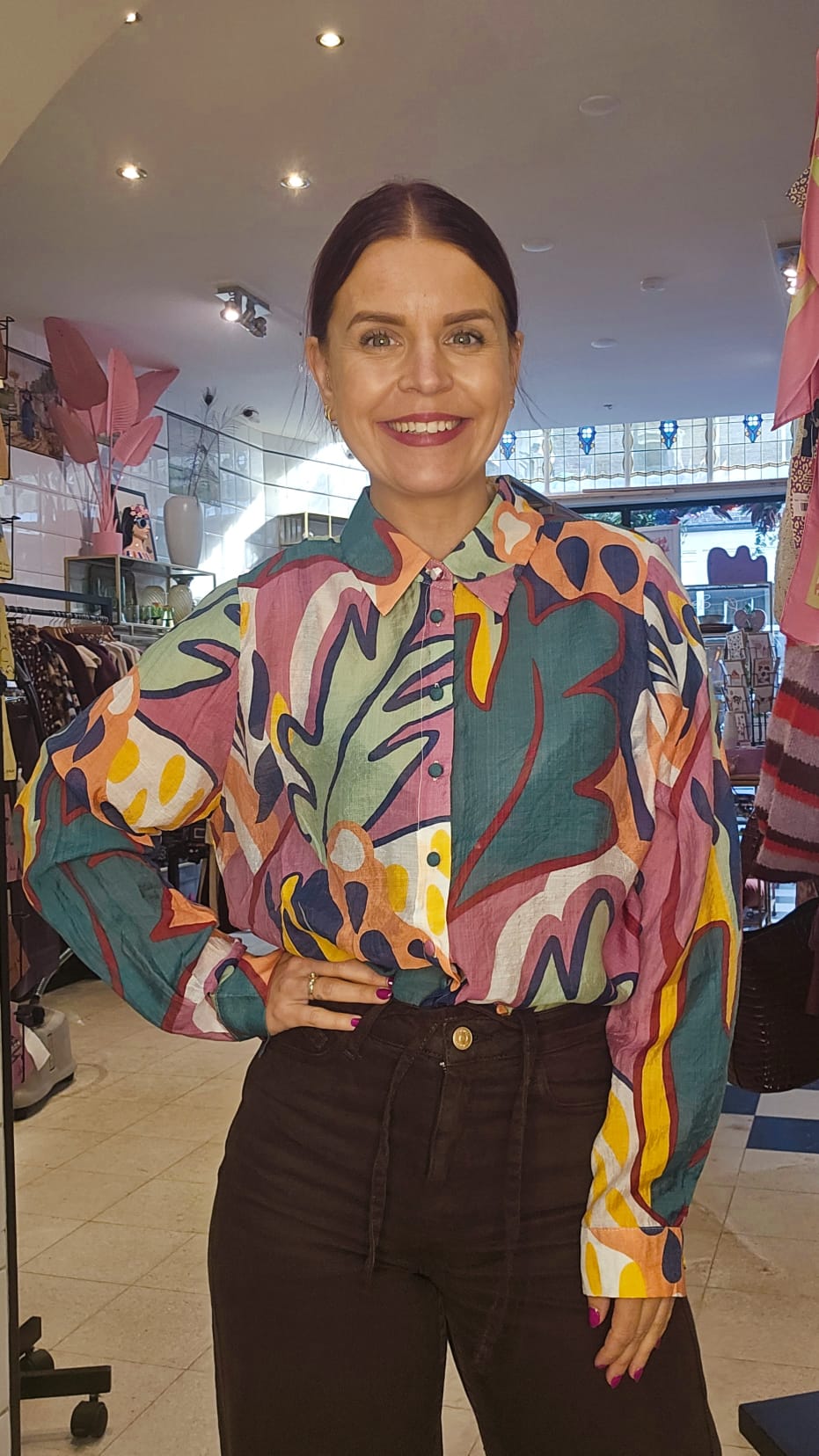 KYLIE BLOUSE -  MULTI