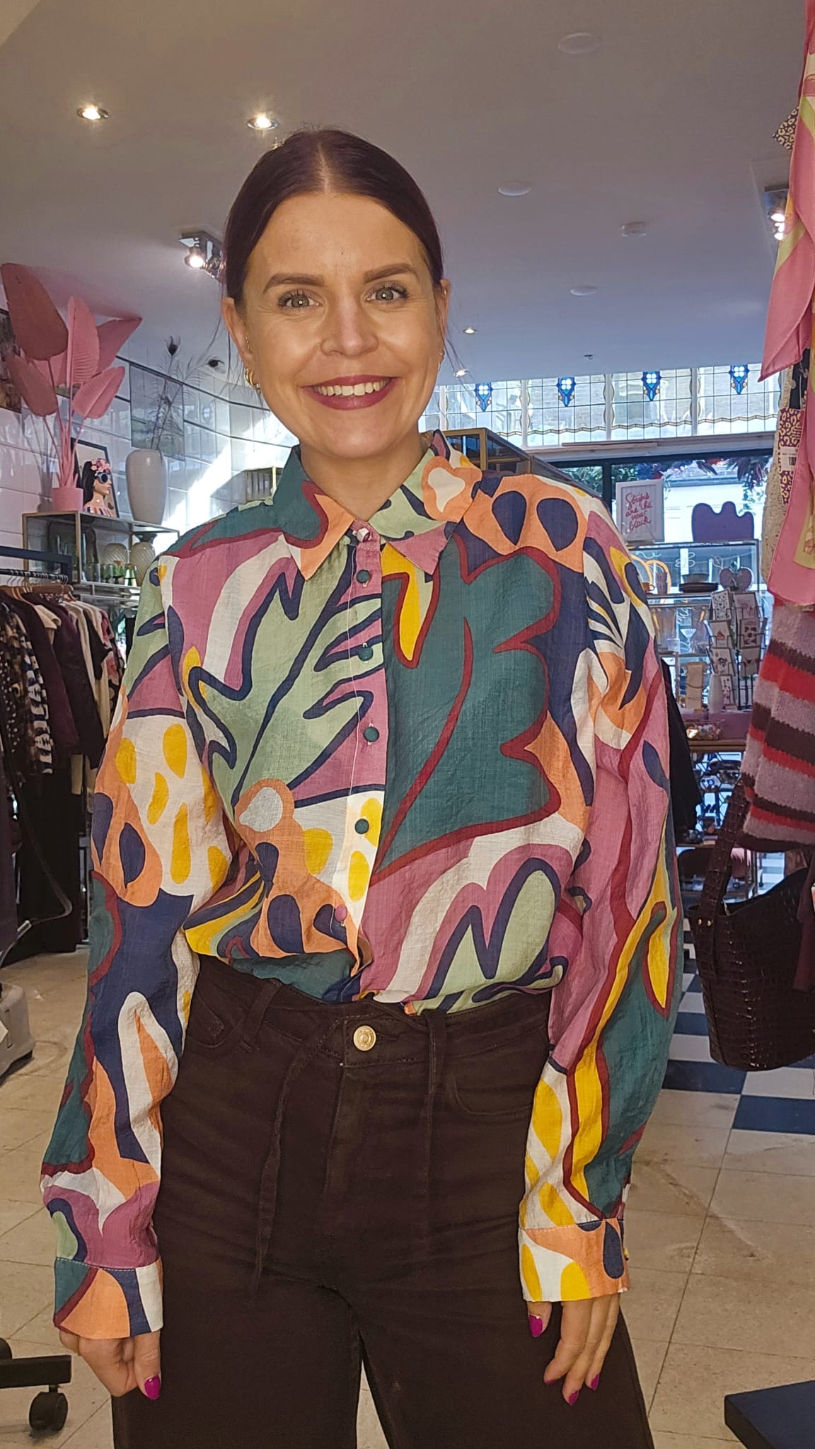KYLIE BLOUSE -  MULTI