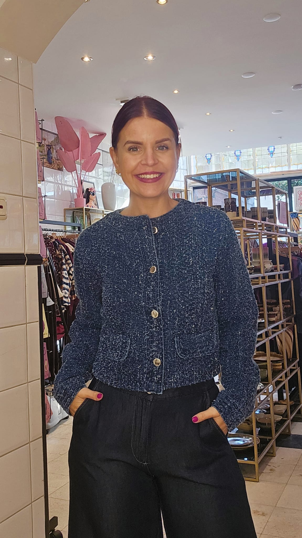 ASPEN DENIM JACKET - BLUE