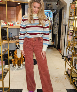 HARPER & YVE | YVE PANTS - BRICK RED