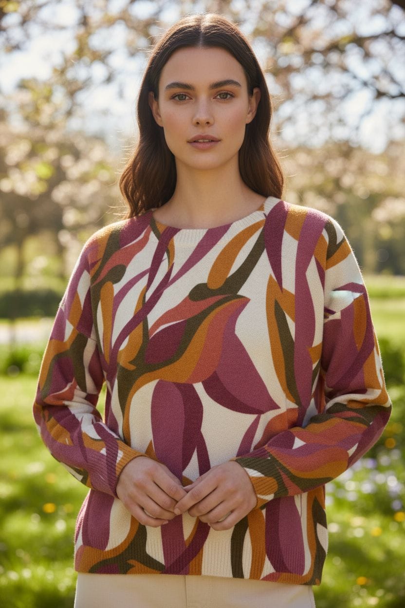 GUILLARD AUTUMN KNIT - PLUM