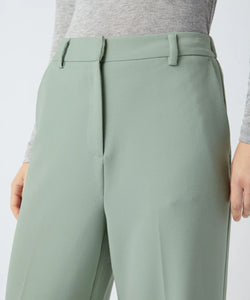 Y.A.S | LIKKA HW WIDE PANTS - ICEBERG GREEN