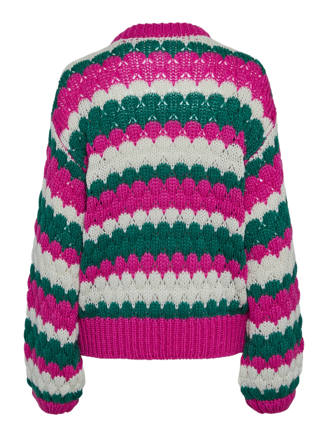 Y.A.S | BUBBA LS KNIT PULLOVER - FUCHSIA FEDORA