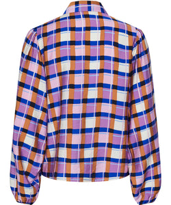 Y.A.S | SQUARE LS SHIRT - MULBERRY
