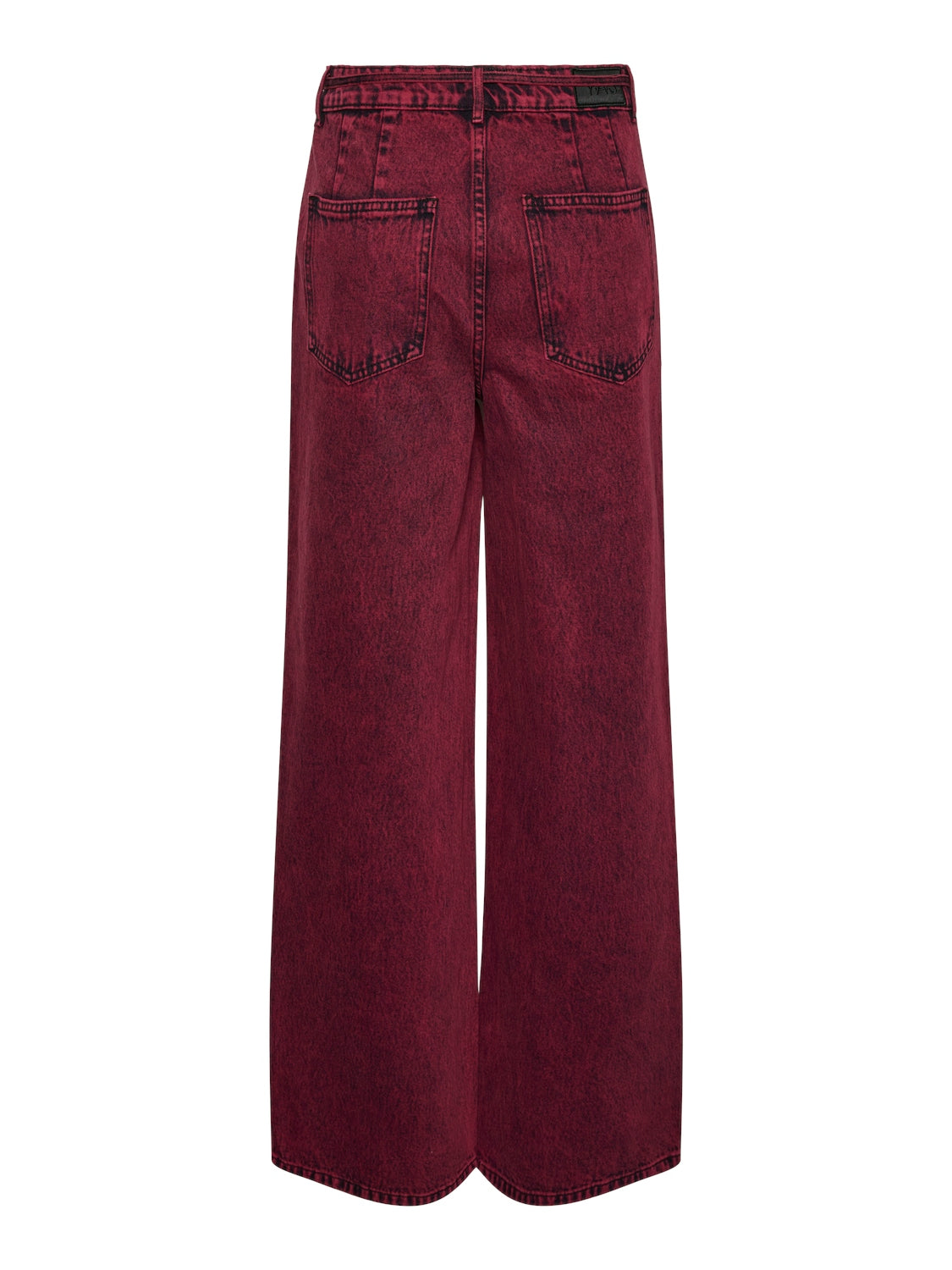 Y.A.S | MOON HMW JEANS - MAROON BANNER