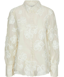 Y.A.S | FRIMA LS SHIRT - GARDENIA