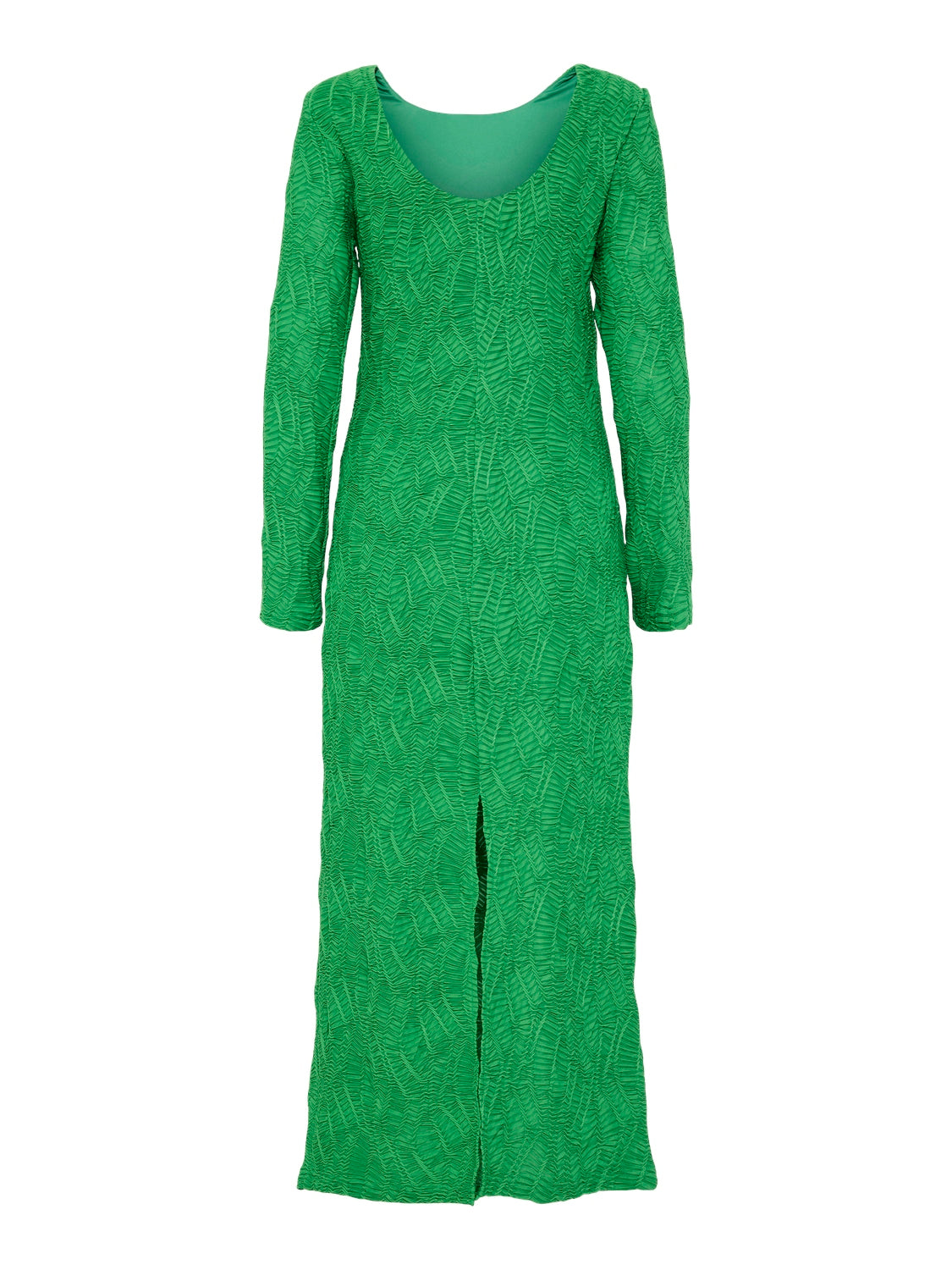 Y.A.S | OTIVO LS LONG DRESS - MEDIUM GREEN