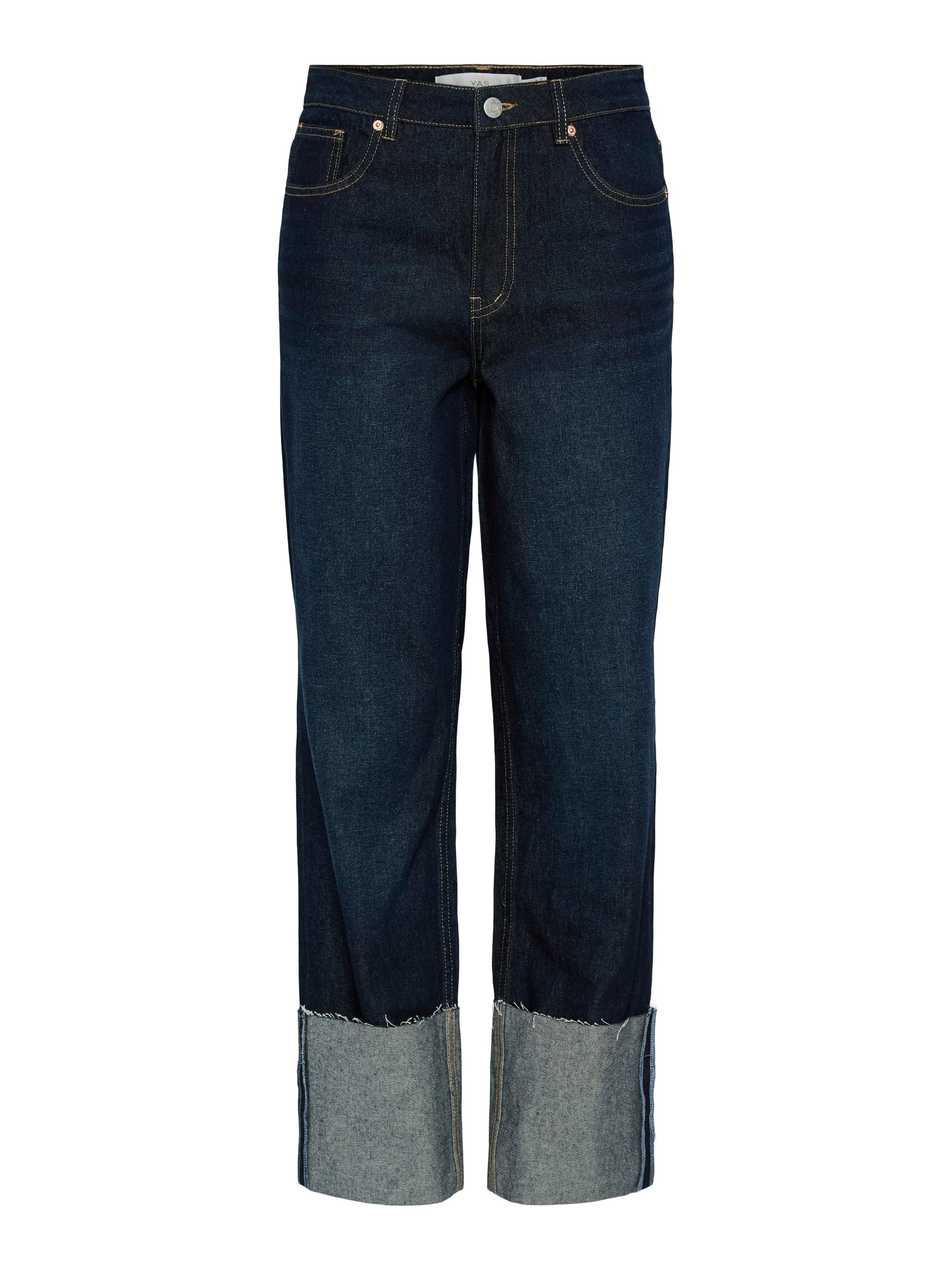 Y.A.S | MARIA HMW JEANS - DARK BLUE DENIM