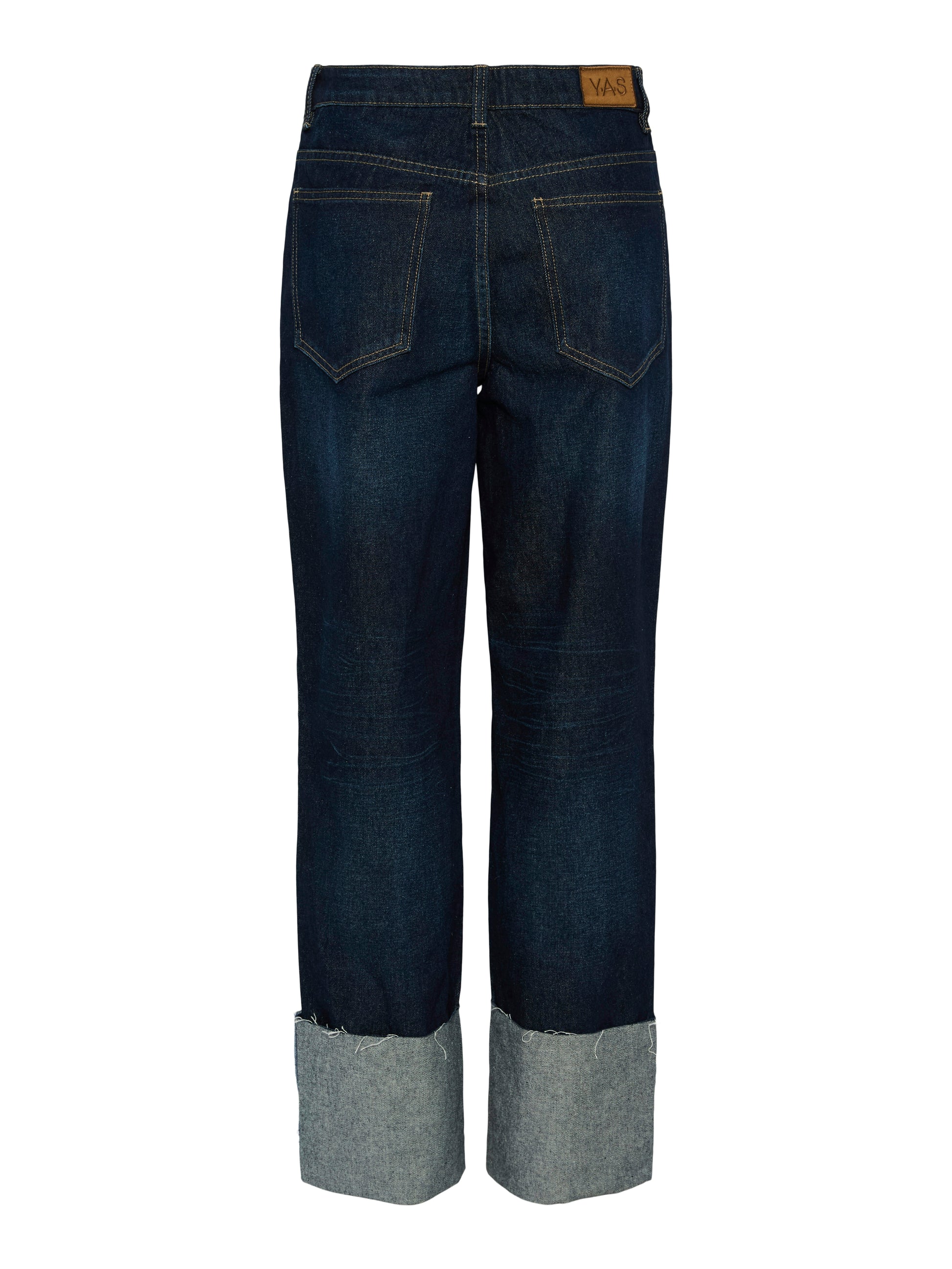 Y.A.S | MARIA HMW JEANS - DARK BLUE DENIM