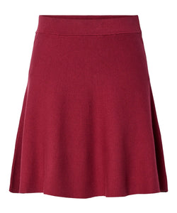 Y.A.S | FONNY HW KNIT SKIRT - TIBETAN RED