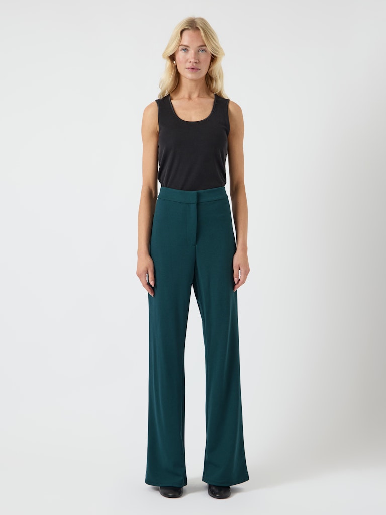 Y.A.S | VICTORIA HMW FLARED PANTS - PONDEROSA PINE