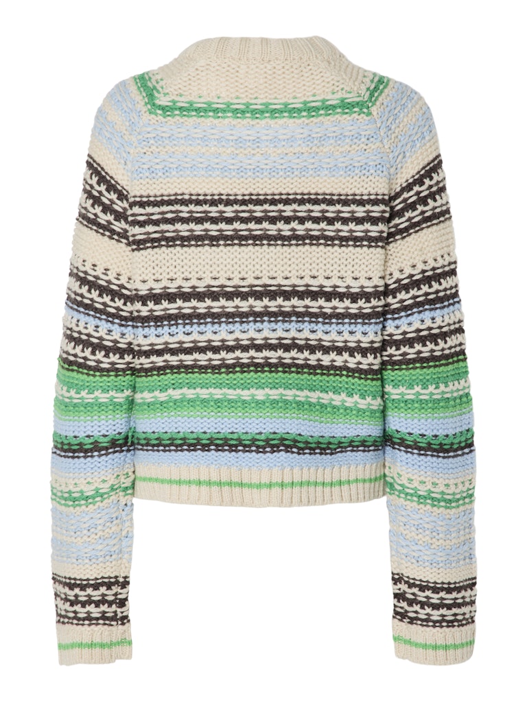 Y.A.S | BIBI LS WOOL KNIT PULLOVER - CLEAR SKY