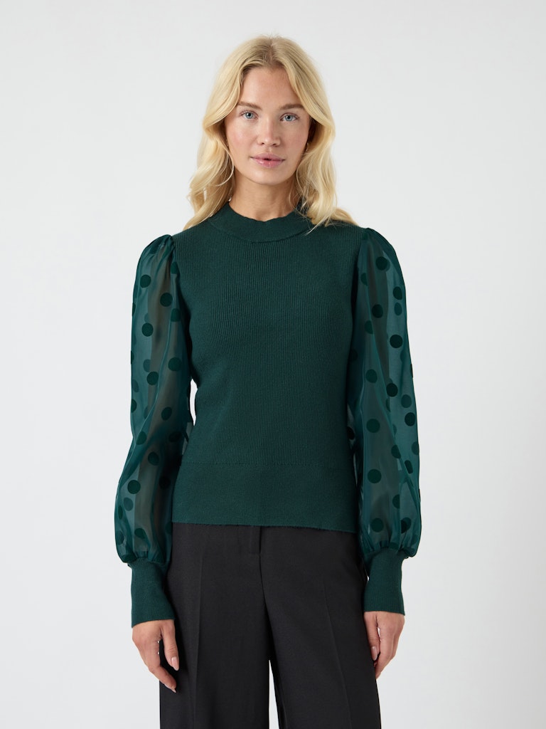 Y.A.S | DOTME LS KNIT PULLOVER - PONDEROSA PINE