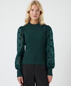 Y.A.S | DOTME LS KNIT PULLOVER - PONDEROSA PINE