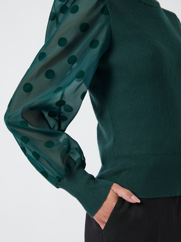 Y.A.S | DOTME LS KNIT PULLOVER - PONDEROSA PINE
