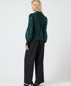 Y.A.S | DOTME LS KNIT PULLOVER - PONDEROSA PINE