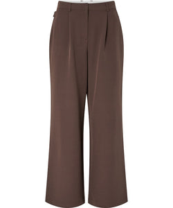 Y.A.S | LURI HW PANTS - SEAL BROWN