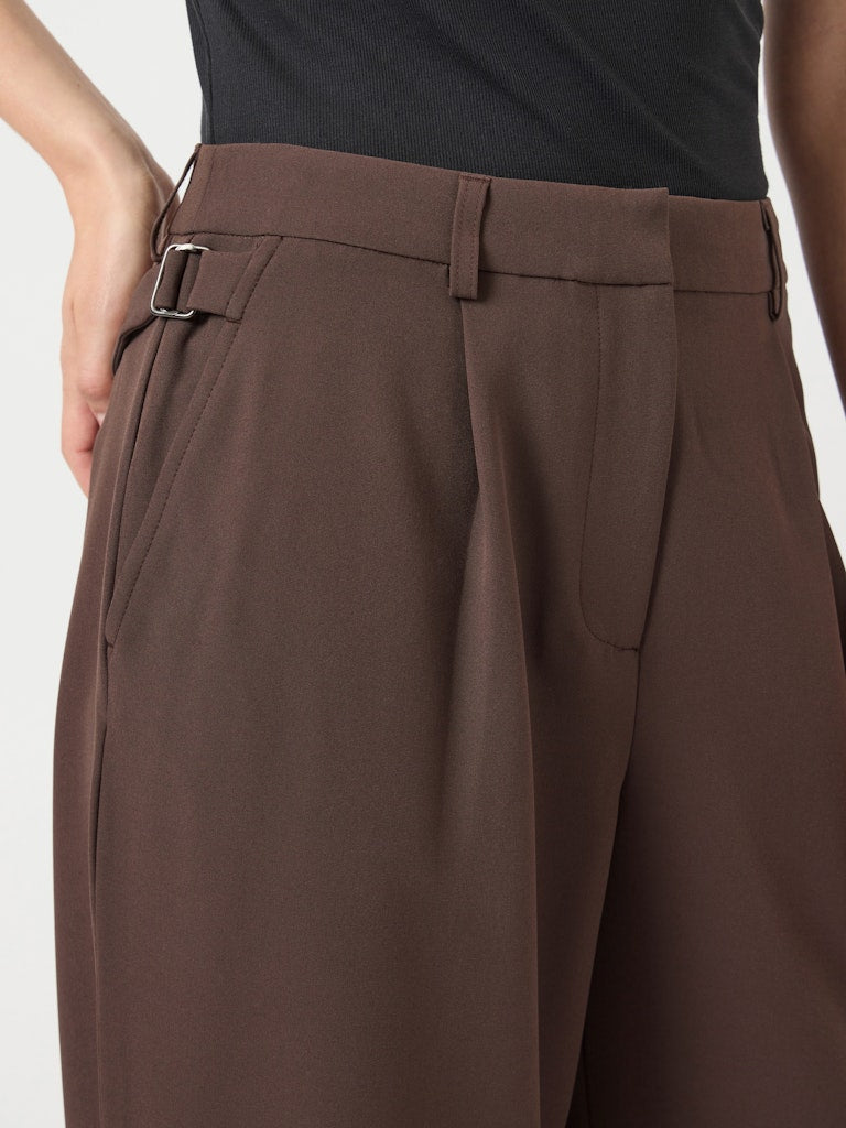 Y.A.S | LURI HW PANTS - SEAL BROWN