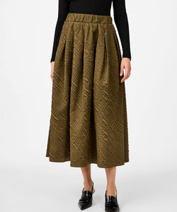 Y.A.S | CAMIE HW ANKLE SKIRT - CAPERS