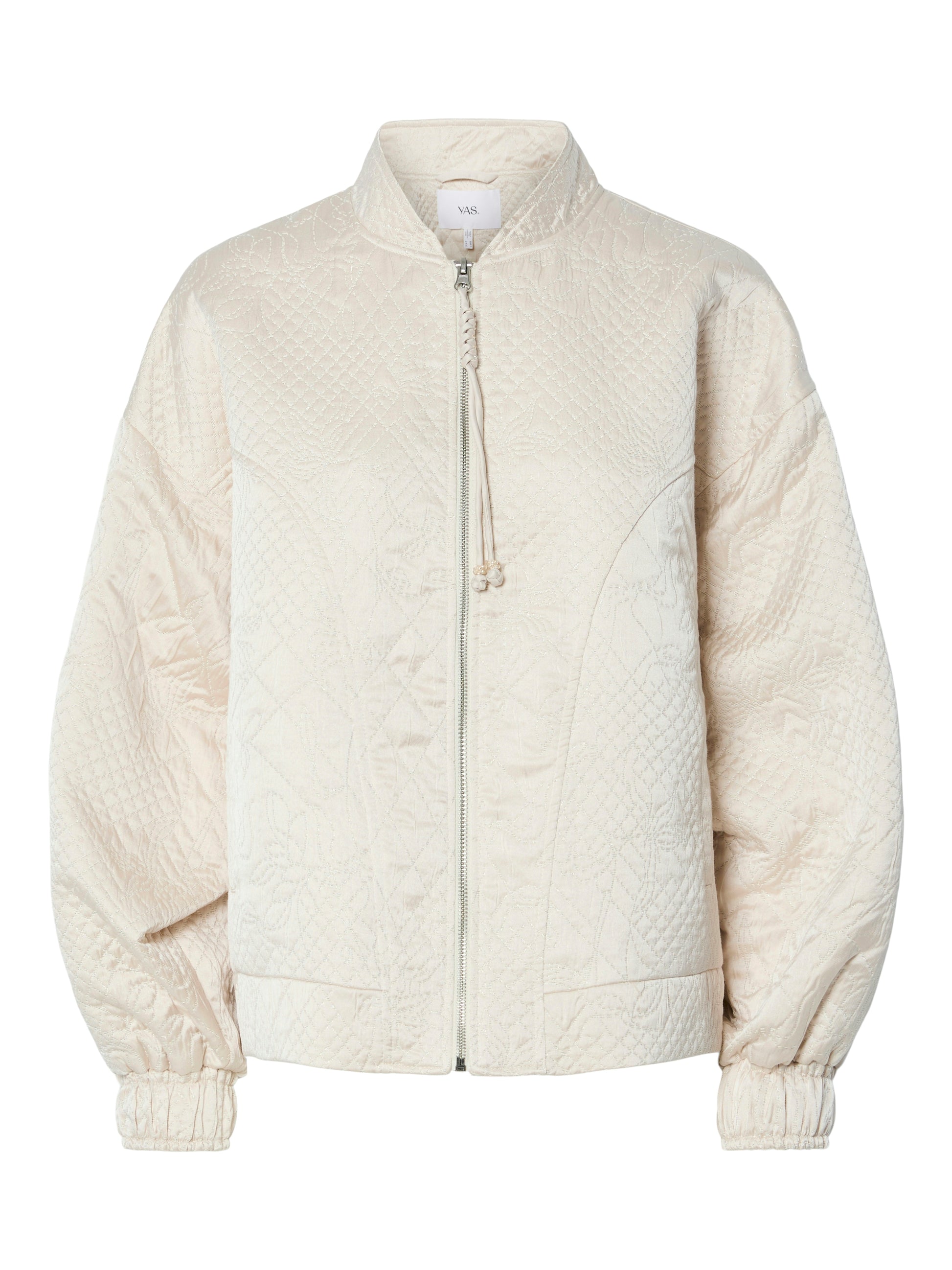 Y.A.S | KAMMY LS QUILTED JACKET - BIRCH