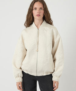 Y.A.S | KAMMY LS QUILTED JACKET - BIRCH