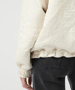 Y.A.S | KAMMY LS QUILTED JACKET - BIRCH