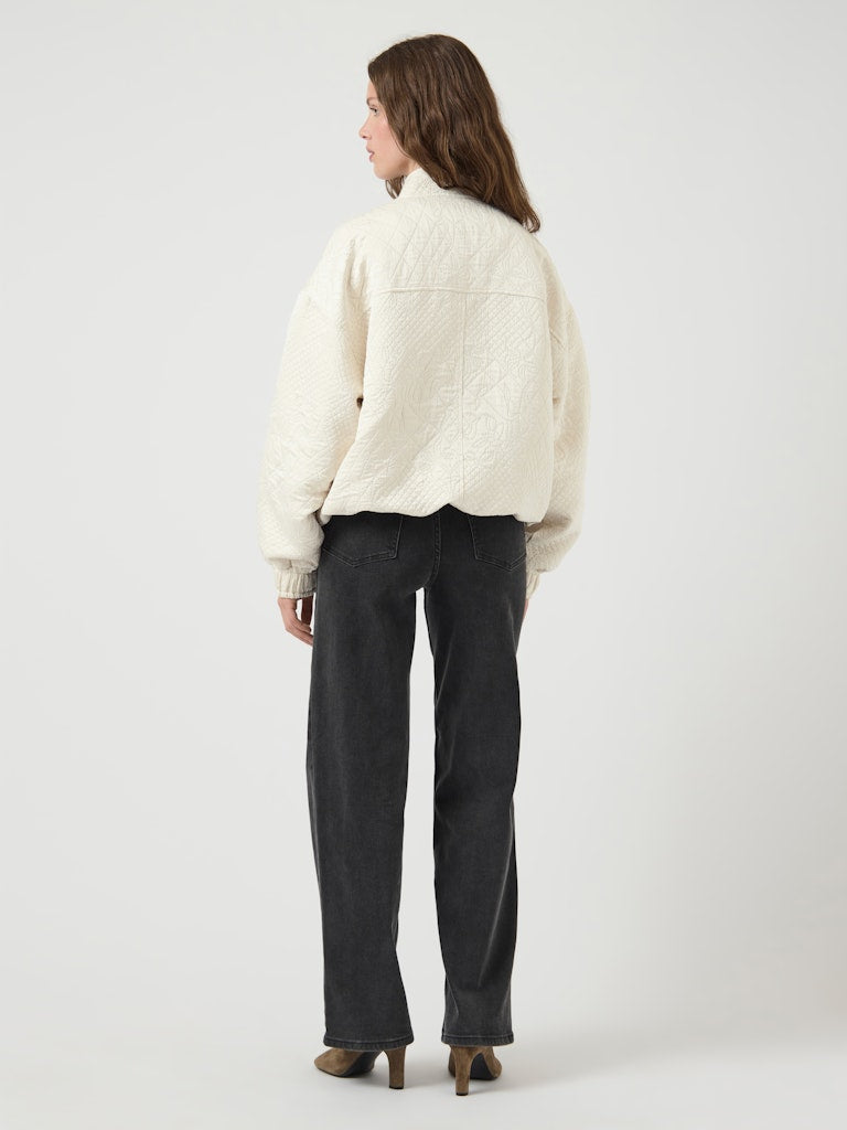 Y.A.S | KAMMY LS QUILTED JACKET - BIRCH