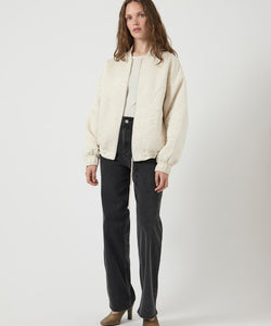 Y.A.S | KAMMY LS QUILTED JACKET - BIRCH