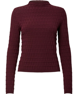 Y.A.S | TRIXO LS KNIT PULLOVER - PORT ROYAL