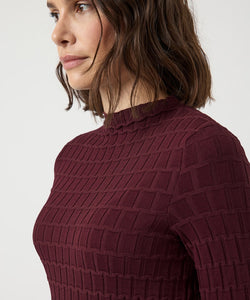 Y.A.S | TRIXO LS KNIT PULLOVER - PORT ROYAL