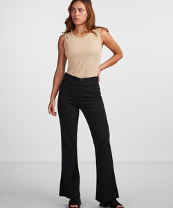 Y.A.S | VICTORIA WIDE PANT - BLACK