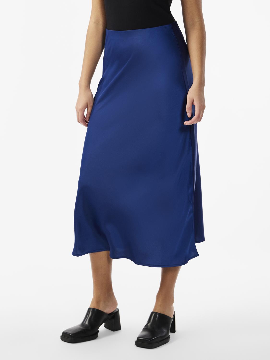 Y.A.S | PELLA HW MIDI SKIRT - NAVY PEONY