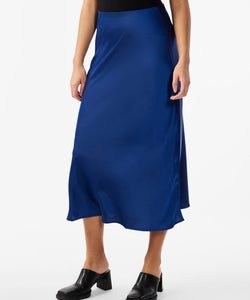 Y.A.S | PELLA HW MIDI SKIRT - NAVY PEONY