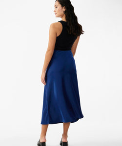 Y.A.S | PELLA HW MIDI SKIRT - NAVY PEONY