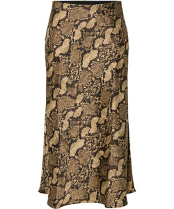 Y.A.S | PELLA HW MIDI SKIRT - FUNGI SNAKE