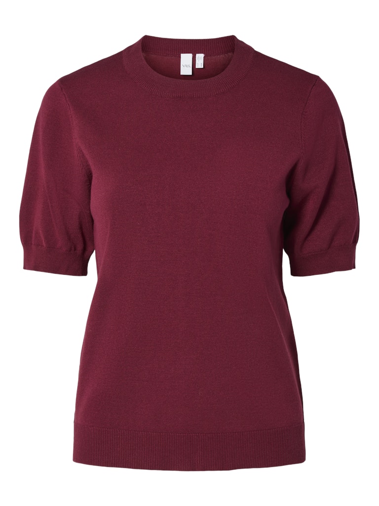 Y.A.S | LENA SS KNIT PULLOVER - TIBETAN RED