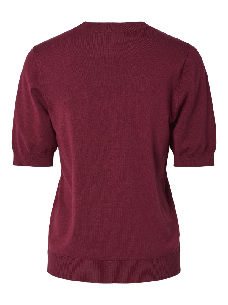 Y.A.S | LENA SS KNIT PULLOVER - TIBETAN RED