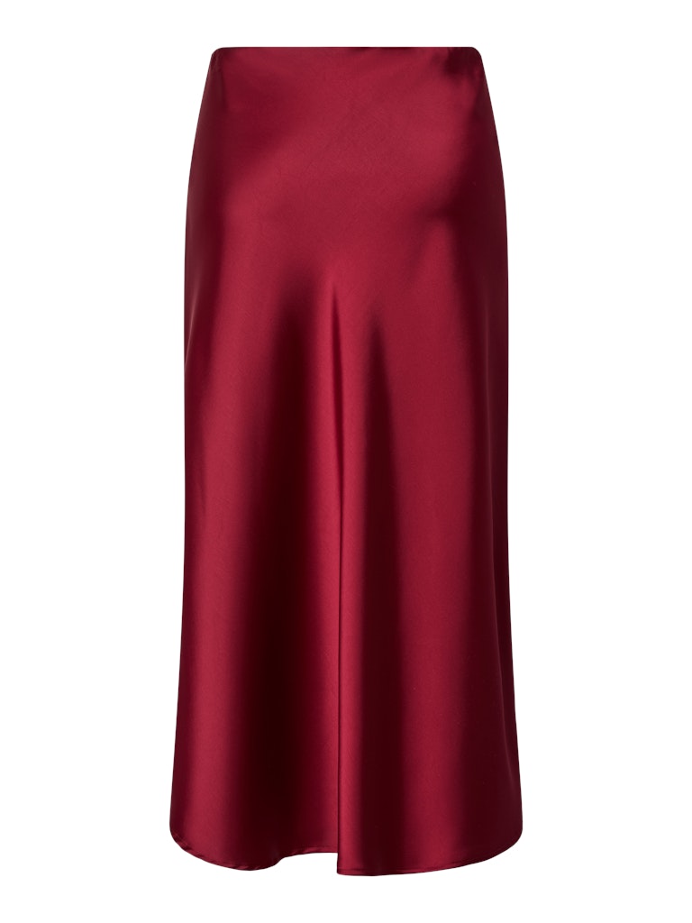 Y.A.S | PELLA HW MIDI SKIRT - TIBETAN RED